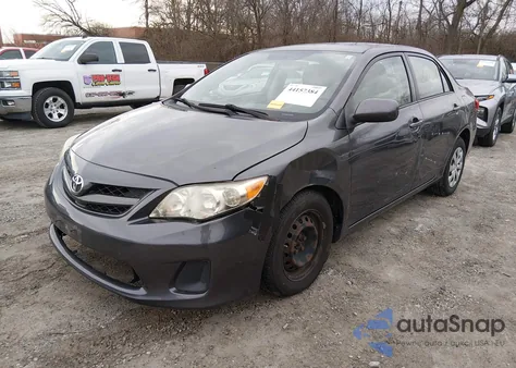 2011 Toyota Corolla Le from USA, damaged, VIN JTDBU4EE6BJ093287